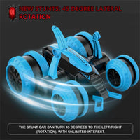 HKM-123539 Remote Control Stunt Car with 6CH Deflection and Flip Features, 2.4G Radio Control Toy for All Ages