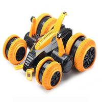 HKM-123539 Remote Control Stunt Car with 6CH Deflection and Flip Features, 2.4G Radio Control Toy for All Ages