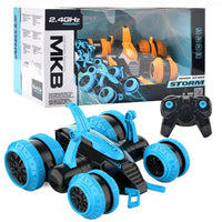 HKM-123539 Remote Control Stunt Car with 6CH Deflection and Flip Features, 2.4G Radio Control Toy for All Ages