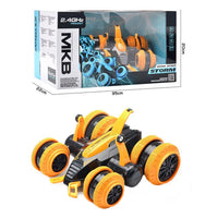 HKM-123539 Remote Control Stunt Car with 6CH Deflection and Flip Features, 2.4G Radio Control Toy for All Ages