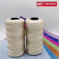 HKM-123795 Large Shaft Polypropylene Fiber Ice Silk Hollow Joint Wool Hook - 1.5mm Thickness, 100g Yarn