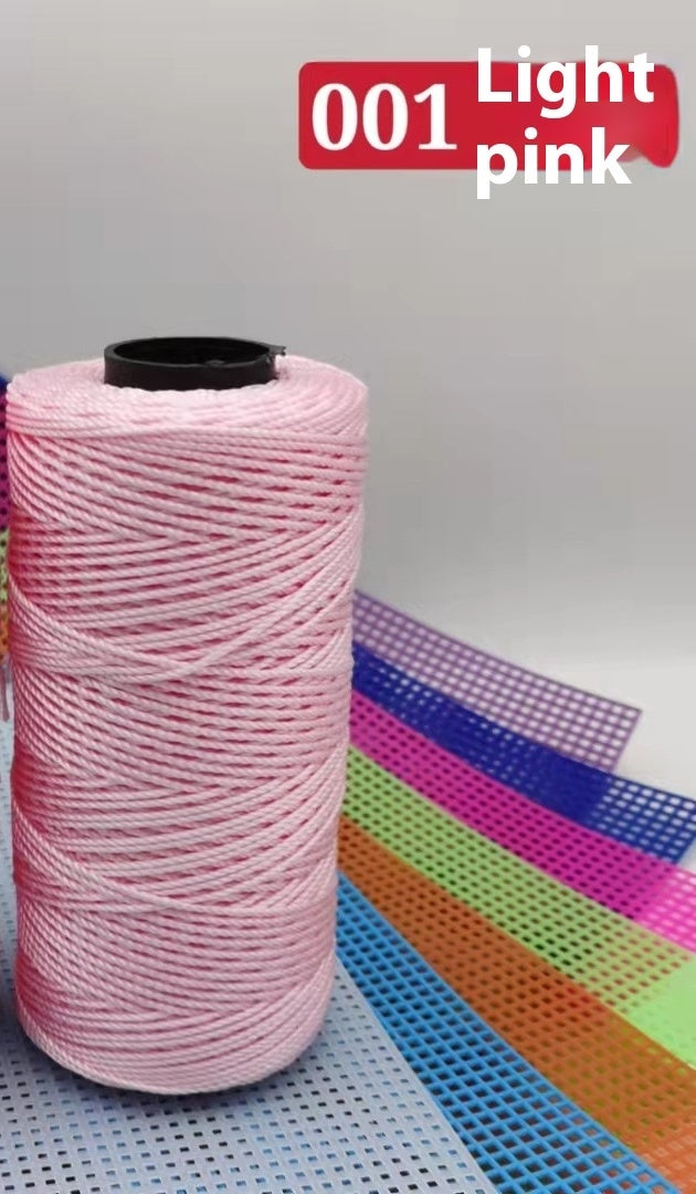 KTX-123795 Large Shaft Polypropylene Fiber Ice Silk Hollow Joint Wool Hook - 1.5mm Thickness, 100g Yarn