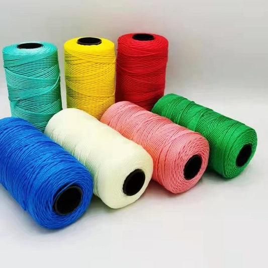 KTX-123795 Large Shaft Polypropylene Fiber Ice Silk Hollow Joint Wool Hook - 1.5mm Thickness, 100g Yarn