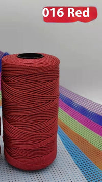 HKM-123795 Large Shaft Polypropylene Fiber Ice Silk Hollow Joint Wool Hook - 1.5mm Thickness, 100g Yarn