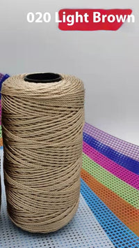 HKM-123795 Large Shaft Polypropylene Fiber Ice Silk Hollow Joint Wool Hook - 1.5mm Thickness, 100g Yarn