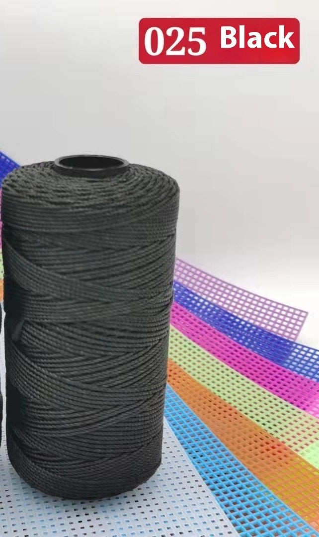 KTX-123795 Large Shaft Polypropylene Fiber Ice Silk Hollow Joint Wool Hook - 1.5mm Thickness, 100g Yarn