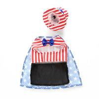 HKM-123987 Hip Hop Style Dog Clothes for All Sizes, Polyester Material, Fun Pet Outfit