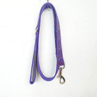 HKM-123987 Purple Halloween Dog Collar Set - Fashionable Design with Halloween Print