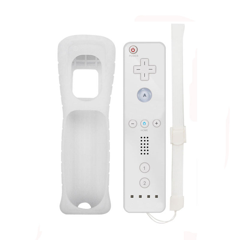 HKM-123987 Wireless Wii Gamepad Compatible Controller with Vibration Function, Durable Plastic Design