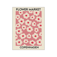 HKM-124115 American Flower Abstract Canvas Decorative Painting – Micro Spray Art on Canvas
