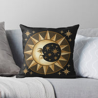 HKM-124179 Geometric Cotton and Linen Car Sofa Cushion Cover - 45x45cm Pillow Case