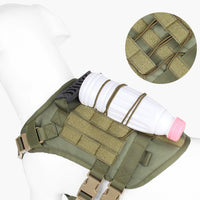 HKM-124307 Large Oxford Chest and Back Vest for Dogs - Durable and Adjustable Design