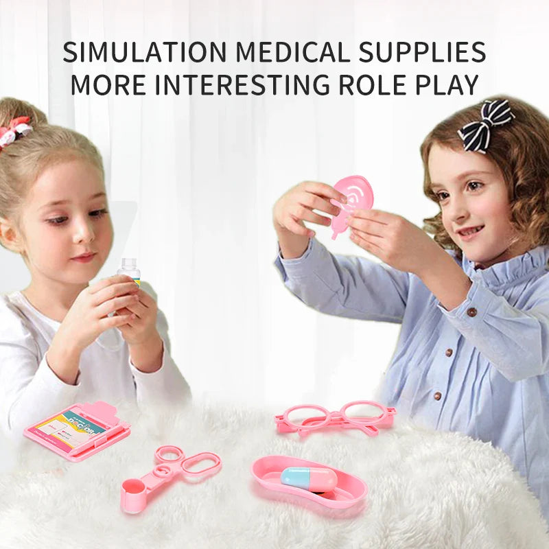 HKM-124371 Educational Doctor Play Toy Set for Kids - Indoor Role Play Medical Kit for Ages 2-4