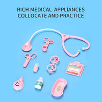 HKM-124371 Educational Doctor Play Toy Set for Kids - Indoor Role Play Medical Kit for Ages 2-4