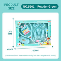 HKM-124371 Educational Doctor Play Toy Set for Kids - Indoor Role Play Medical Kit for Ages 2-4