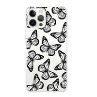 HKM-124371 Frosty Wind Design TPU Back Cover for iPhone Models