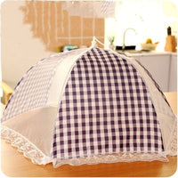 HKM-124435 Transparent Mesh Food Cover with Steel Frame - 42cm Length x 29cm Height x 63cm Width