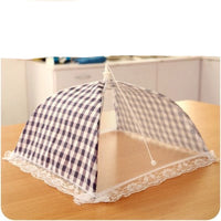 HKM-124435 Transparent Mesh Food Cover with Steel Frame - 42cm Length x 29cm Height x 63cm Width