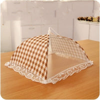 HKM-124435 Transparent Mesh Food Cover with Steel Frame - 42cm Length x 29cm Height x 63cm Width