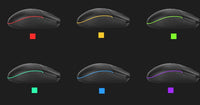 HKM-124627 Wired Gaming Mouse with Adjustable DPI, Ergonomic Design, 9 Buttons, Black