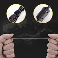 HKM-124627 Wired Gaming Mouse with Adjustable DPI, Ergonomic Design, 9 Buttons, Black