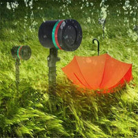HKM-124883 Mini Laser Christmas Projection Light for Courtyards and Villas, IP44 Waterproof, Starry Effect