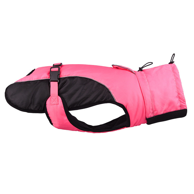 HKM-124883 Waterproof Reflective Pet Dog Rashers - Warm Fashionable Outerwear in Various Color Combinations