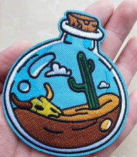 HKM-124947 Animal Cartoon Patch Stickers for Clothing, Accessories, and Luggage – Polyester Fabric