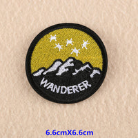 HKM-124947 Animal Cartoon Patch Stickers for Clothing, Accessories, and Luggage – Polyester Fabric