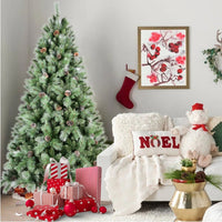 HKM-125075 5ft Artificial Green Christmas Tree with 694 Hard Needle Mixed Branch Tips