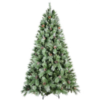 HKM-125075 5ft Artificial Green Christmas Tree with 694 Hard Needle Mixed Branch Tips