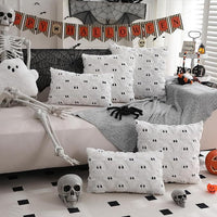 HKM-125075 Cartoon Plush Pillow Cover for Living Room Sofa - Customizable Colors & Sizes 45X45CM