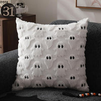 HKM-125075 Cartoon Plush Pillow Cover for Living Room Sofa - Customizable Colors & Sizes 45X45CM