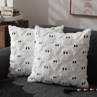 HKM-125075 Cartoon Plush Pillow Cover for Living Room Sofa - Customizable Colors & Sizes 45X45CM