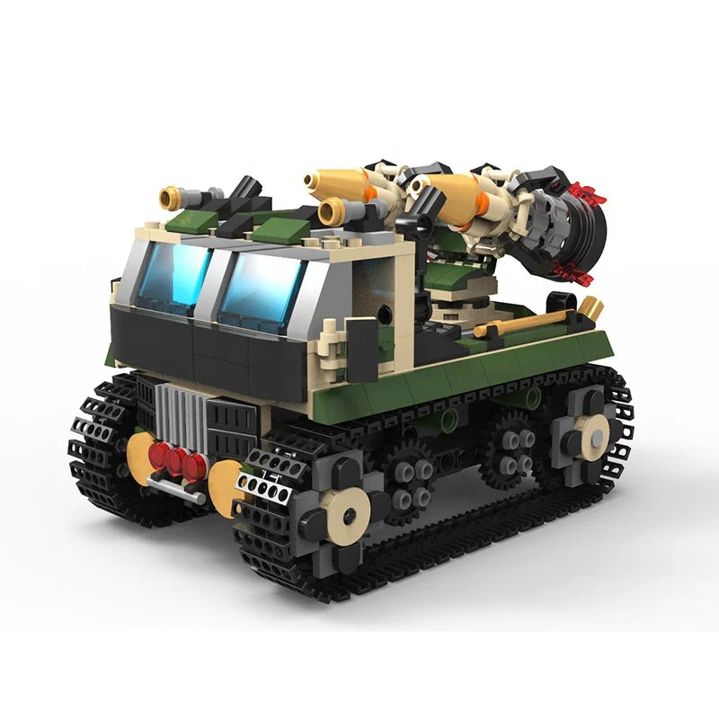 Intelligent Programmable Building Blocks Robot Toy for Kids Ages 5-13 - DIY Battery Operated STEM Fun