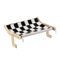 HKM-125779 Cat Climbing Frame with Hanging Bed in Various Colors - Wooden Pet Bed for Cats