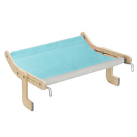 HKM-125779 Cat Climbing Frame with Hanging Bed in Various Colors - Wooden Pet Bed for Cats