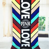 HKM-125843 Cotton Summer Beach Towel for Adults - Versatile Velvet and Terry Design, Ideal for Swimming, Yoga, and Picnic Use