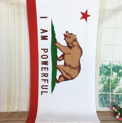 HKM-125843 Cotton Summer Beach Towel for Adults - Versatile Velvet and Terry Design, Ideal for Swimming, Yoga, and Picnic Use