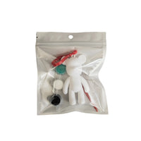 HKM-126099 DIY Fluid Art Bear Keychain Kit – Handmade Creative Decoration for All Ages