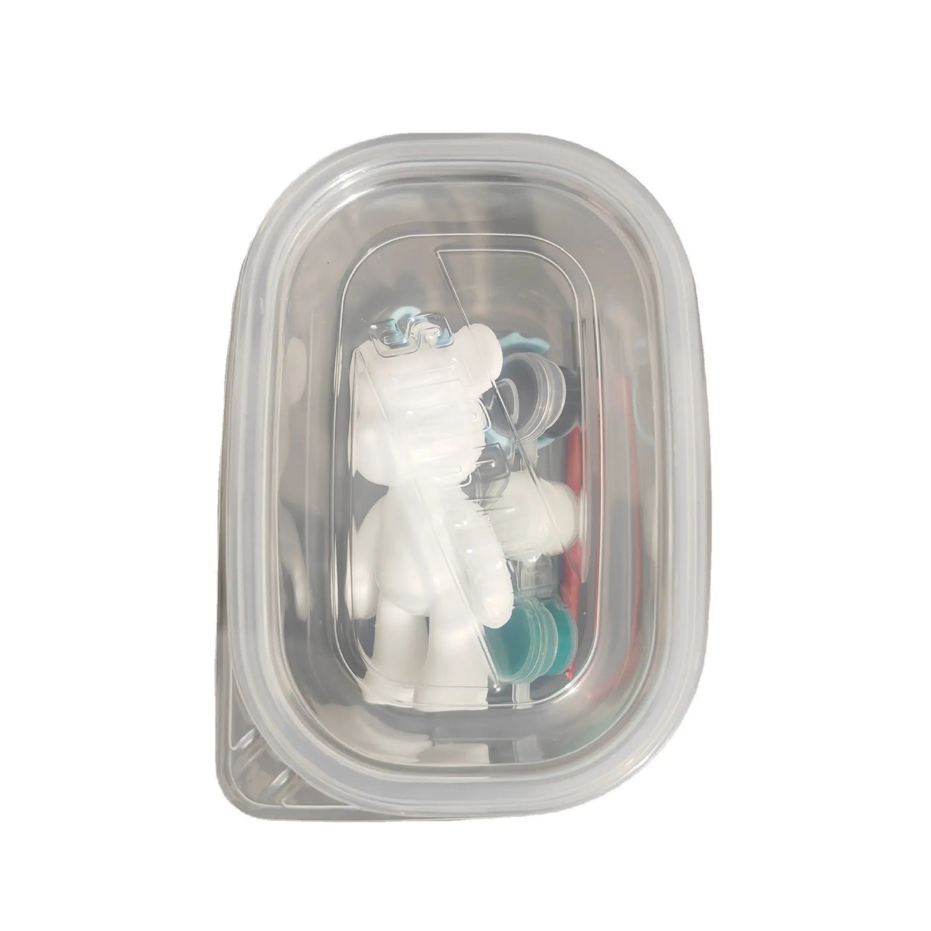 HKM-126099 DIY Fluid Art Bear Keychain Kit – Handmade Creative Decoration for All Ages