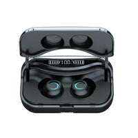 HKM-126163 Wireless Bluetooth Headset with Voice Control, Battery Display, and Multi-Point Connection - Stereo Sound, 20m Range