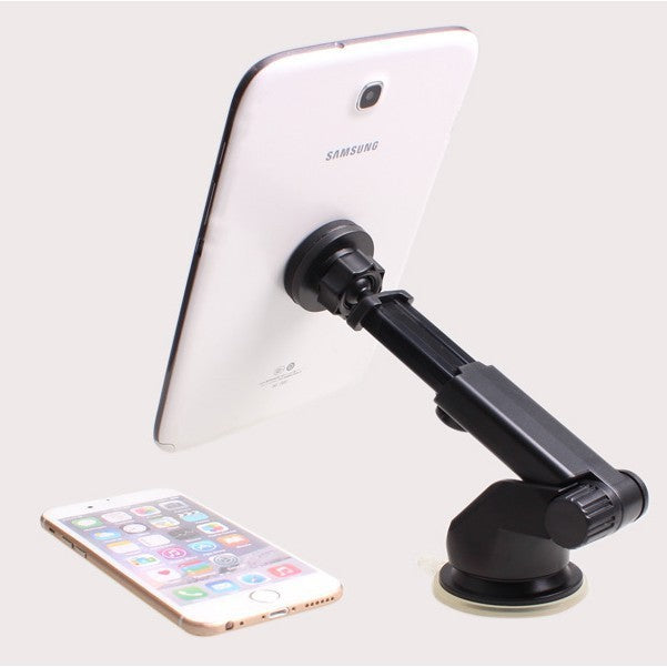 HKM-126483 Adjustable Mobile Phone Suction Cup Bracket for Car Instrument Panel and Windshield