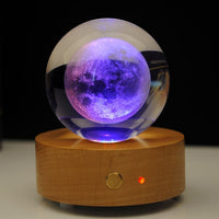 HKM-126547 Wooden Music Box with Bluetooth Connectivity and Artificial Material - City in the Sky Tune
