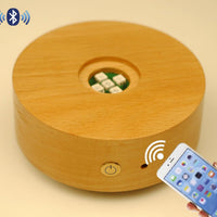 HKM-126547 Wooden Music Box with Bluetooth Connectivity and Artificial Material - City in the Sky Tune