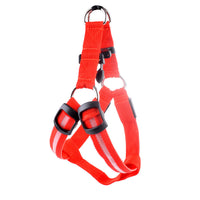 HKM-126611 LED Illuminated Dog Walking Vest with Adjustable Lighting for Small to Large Pets
