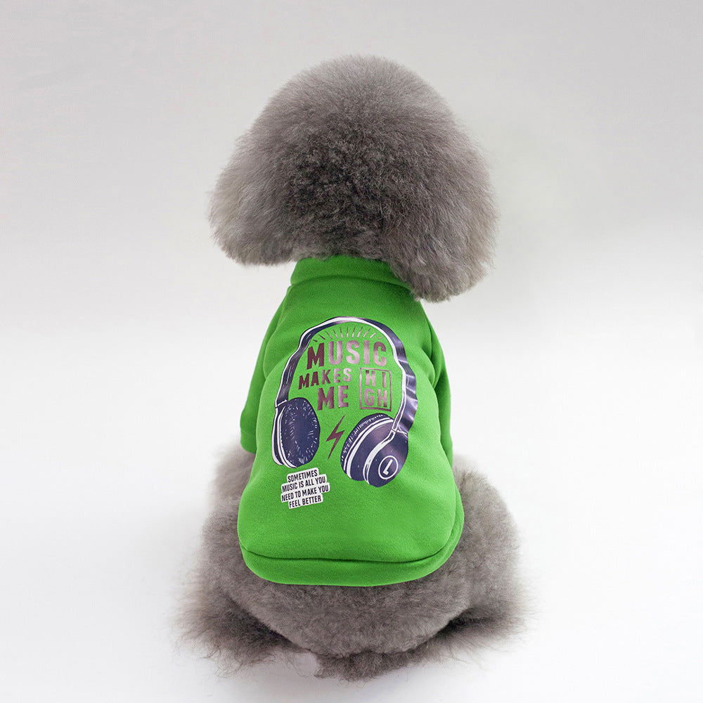 HKM-126675 Brushed Hoody for Dogs in Various Colors and Sizes - Cozy Winter Pet Clothing