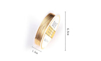 HKM-127251 Handmade DIY Copper Braided Cord for Crafting and Projects