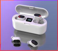 HKM-127315 True Wireless Stereo Headset with Battery Display, Voice Control, and Multi-Point Connection