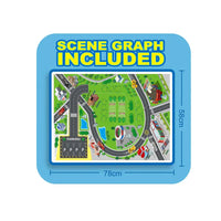 HKM-127379 Car Parking Lot Toy with Music and Lights for Kids Ages 2 to 7